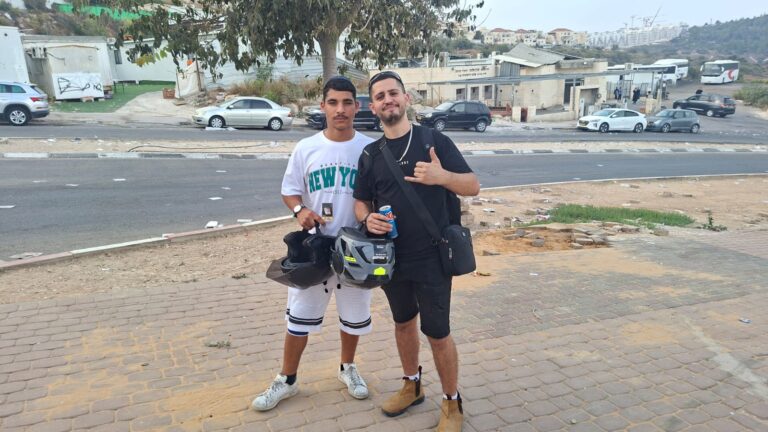 אלחנן שקלי ויצחק כהן (צילום: יובל לקח)