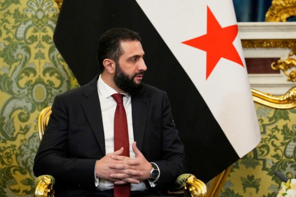 נשיא סוריה אחמד א שרע (צילום: ASSOCIATED PRESS)