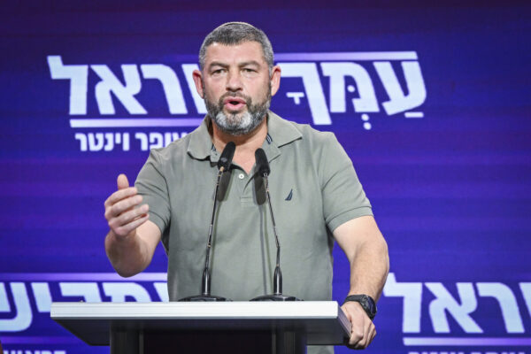 יו"ר מפלגת 'עמך ישראל' עופר וינטר: "לא יהיה פה צ׳ק פתוח" (צילום ארכיון: אבשלום ששוני/פלאש90)