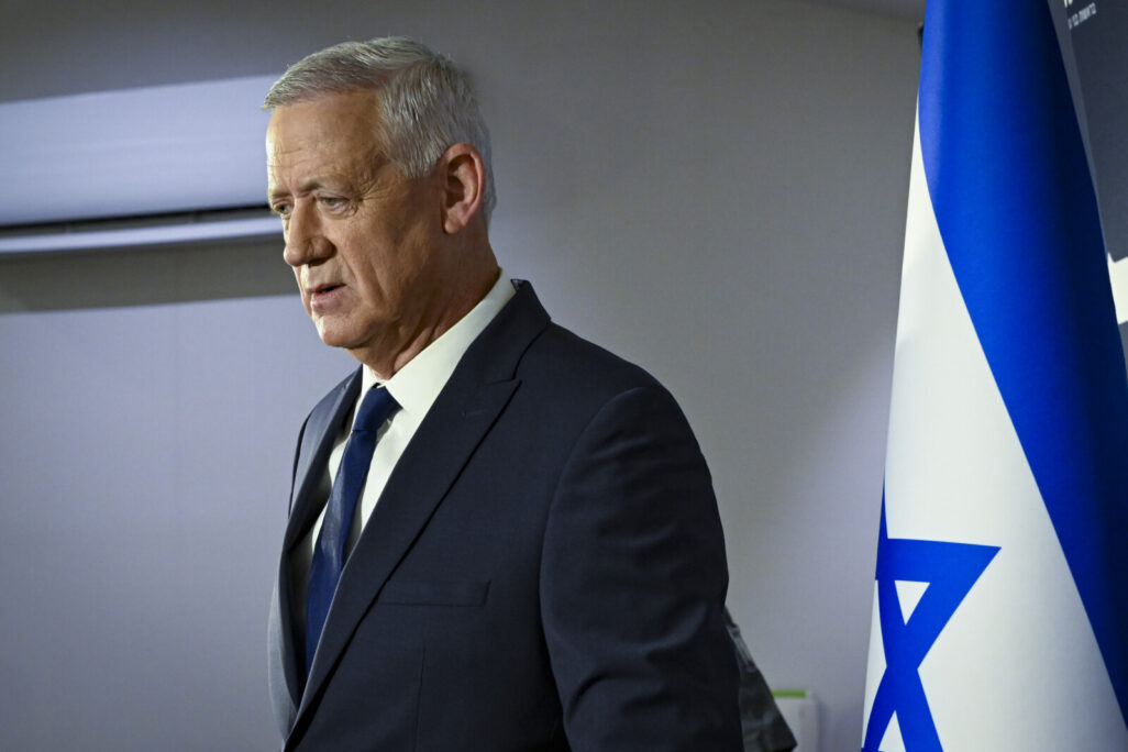 בני גנץ (צילום: אבשלום ששוני/ פלאש 90)