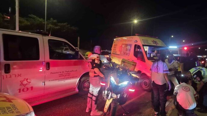 אישה בת כ-40 נהרגה מפגיעת רכב בגליל המערבי
