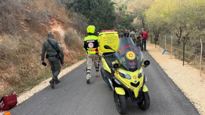 הרוג וכ-20 פצועים בפיצוץ נפל בגליל העליון בזמן טיול שנתי