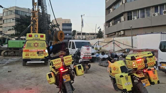 שני עובדים נהרגו ו-19 נפצעו בתאונות עבודה בשבוע החולף