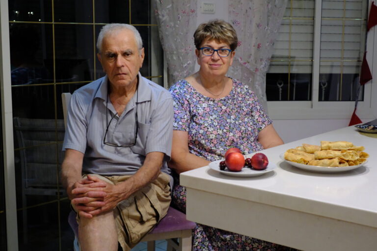 גרישה ומילה צוקרמן (צילום: דוד טברסקי)