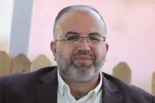סגן ראש הלשכה המדינית של חמאס בעזה, עלי אל-עאמודי (צילום: רשתות חברתיות, סעיף 27א' לחוק זכויות יוצרים)